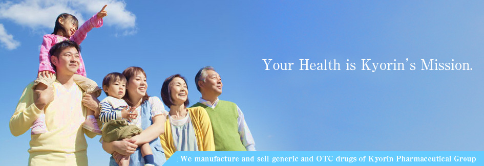 We manufacture and sell generic and OTC drugs of Kyorin Pharmaceutical Group