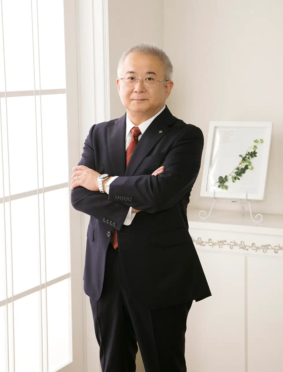 Photo of Hiroshi Hashizume, President and Representative Director